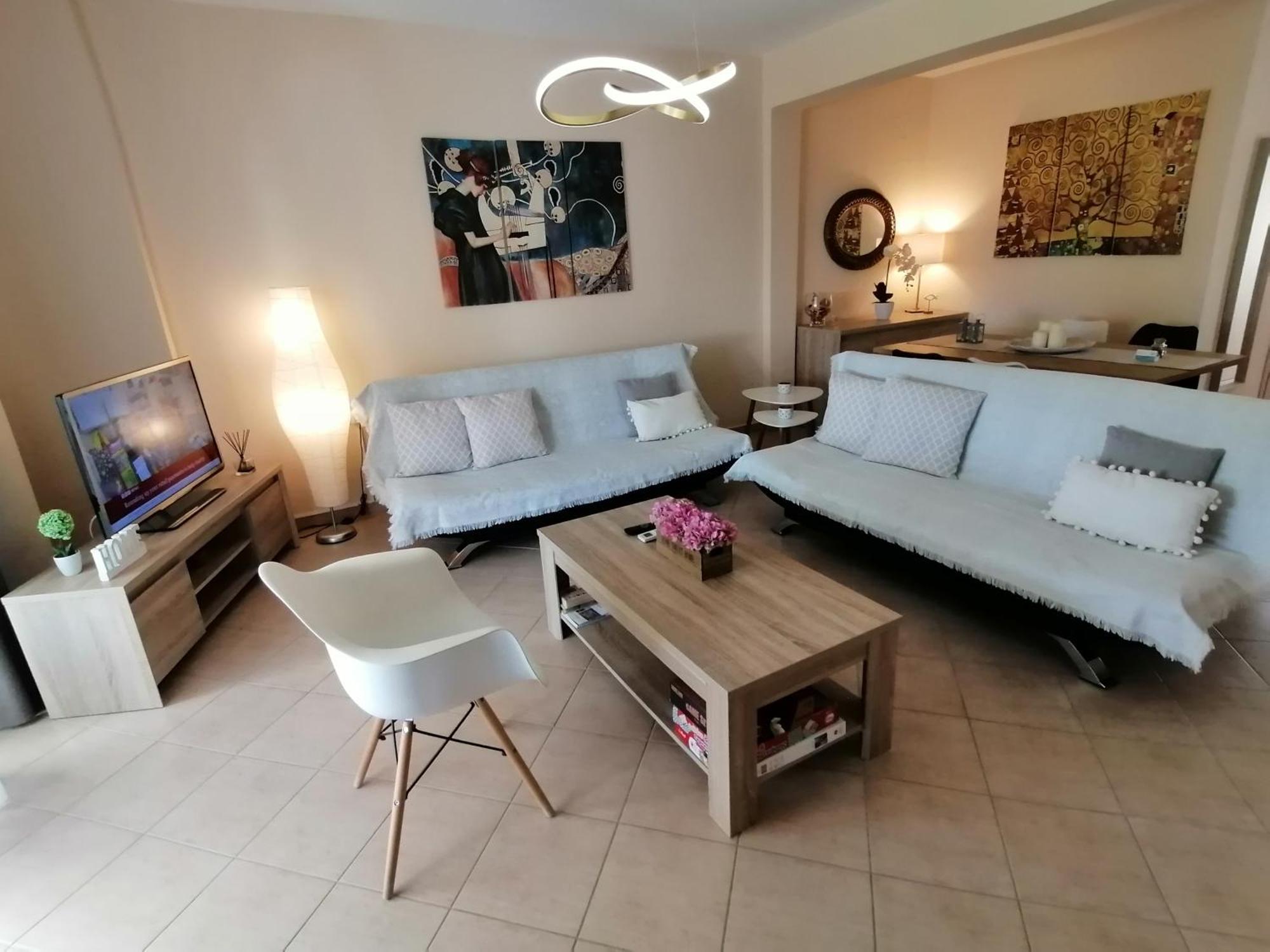 Apartmán Bella Casa Néa Péramos Exteriér fotografie