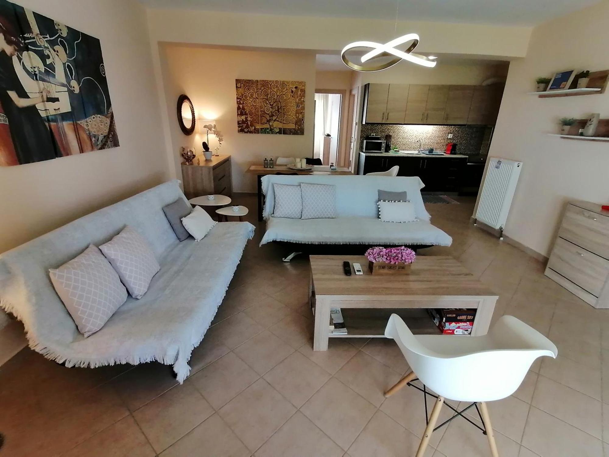 Apartmán Bella Casa Néa Péramos Exteriér fotografie