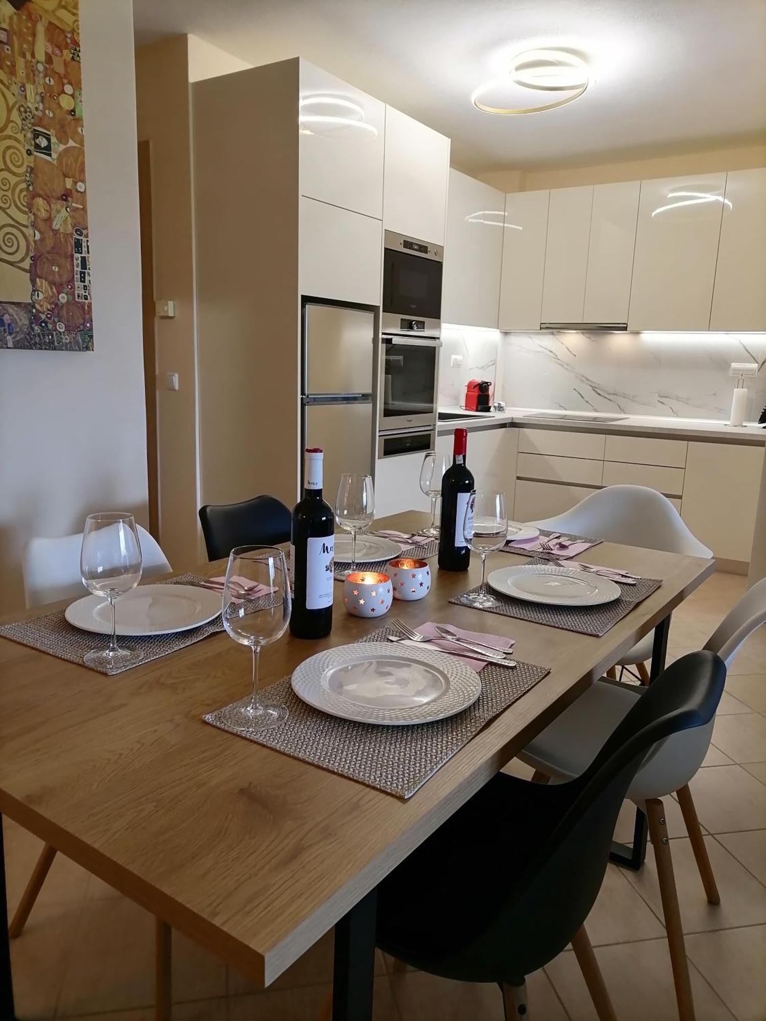 Apartmán Bella Casa Néa Péramos Exteriér fotografie